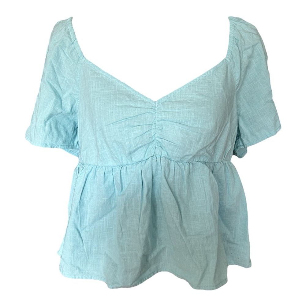 Light Blue Women's Top